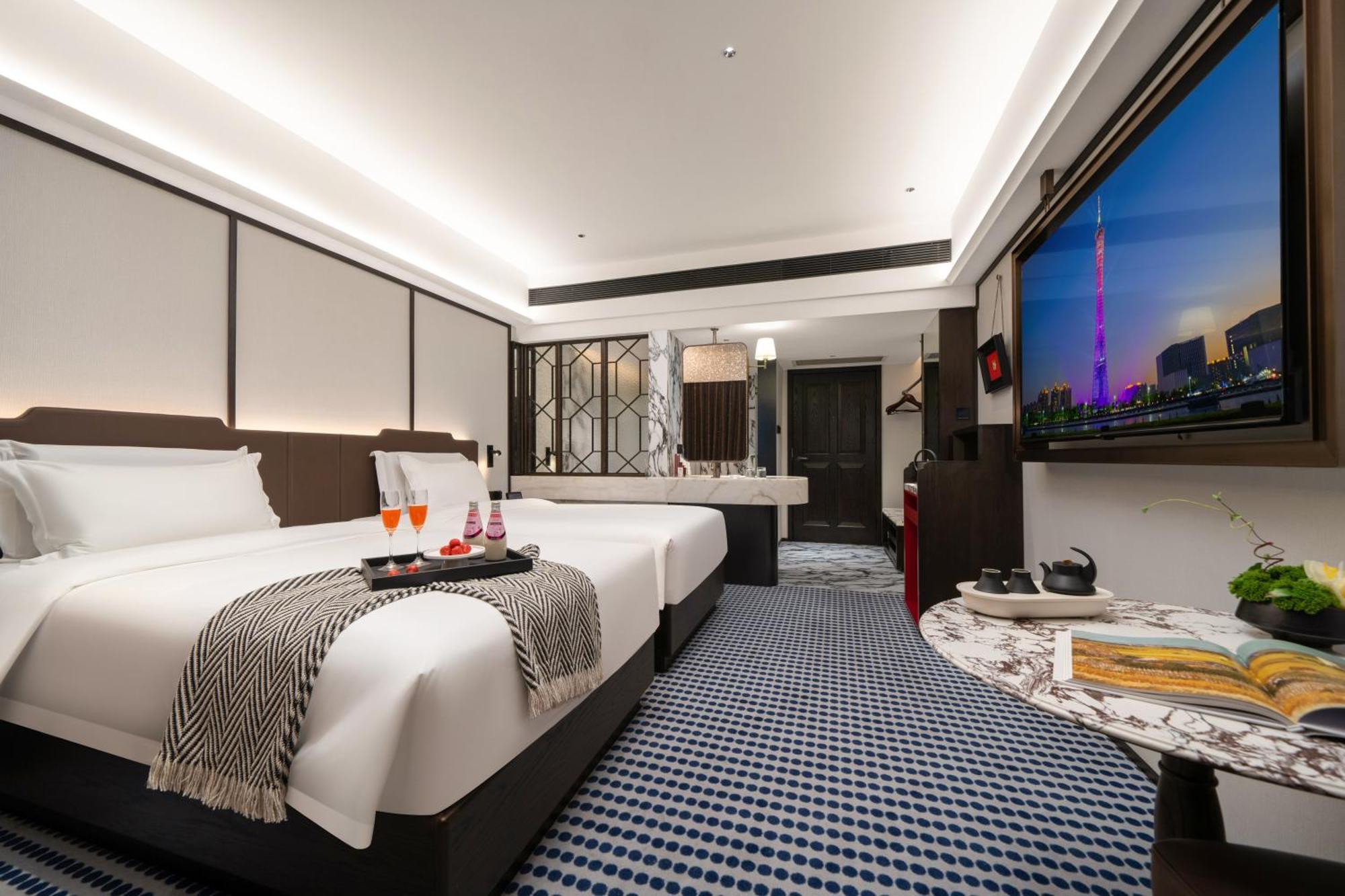 President Hotel-Canton Fair Free Shuttle Bus And Exhibitor Registration Exterior foto